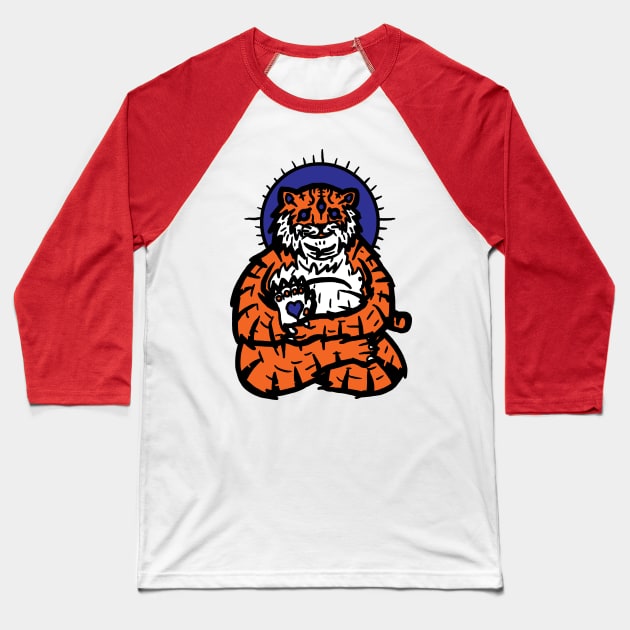 Spirit animal: Tiger Baseball T-Shirt by jonah block